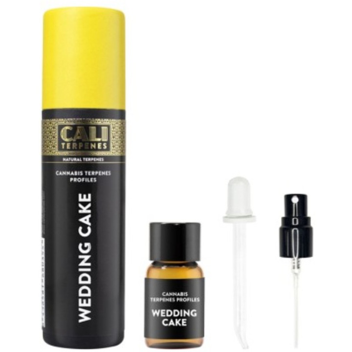 Spray Terpene Cali Wedding Cake 1ml, picaturi, aroma dulce, fara aditivi artificiali