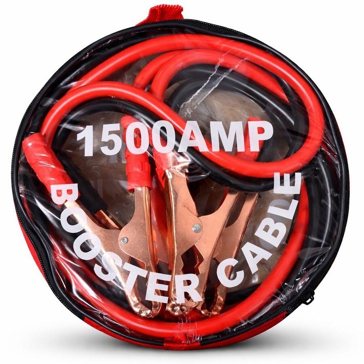 Cabluri de pornire auto 1500 Amp cu husa de protectie