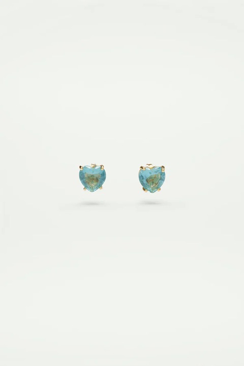 Cercei tip stud LA DIAMANTINE Acqua Azzurra