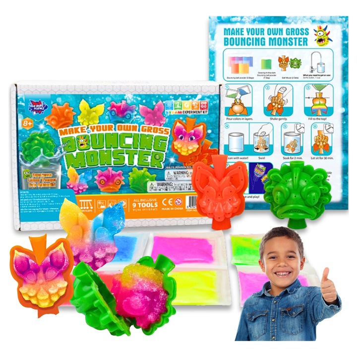 Kreatív készlet gumifigurák készítéséhez, Xunyi, vegyes színek, gyerekeknek