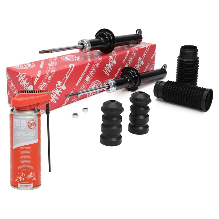 Master-Sport lengéscsillapító készlet, porvédelem, többfunkciós olaj, 314906-PCS-MS, 912002000 MS-40, többszínű