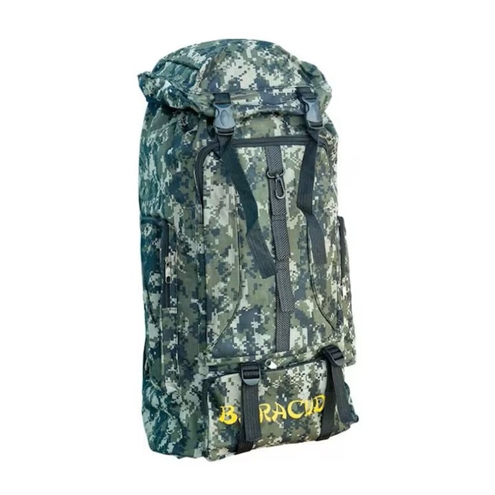 Baracuda horgász hátizsák, 70 liter, új terepminta, 600D Nylon