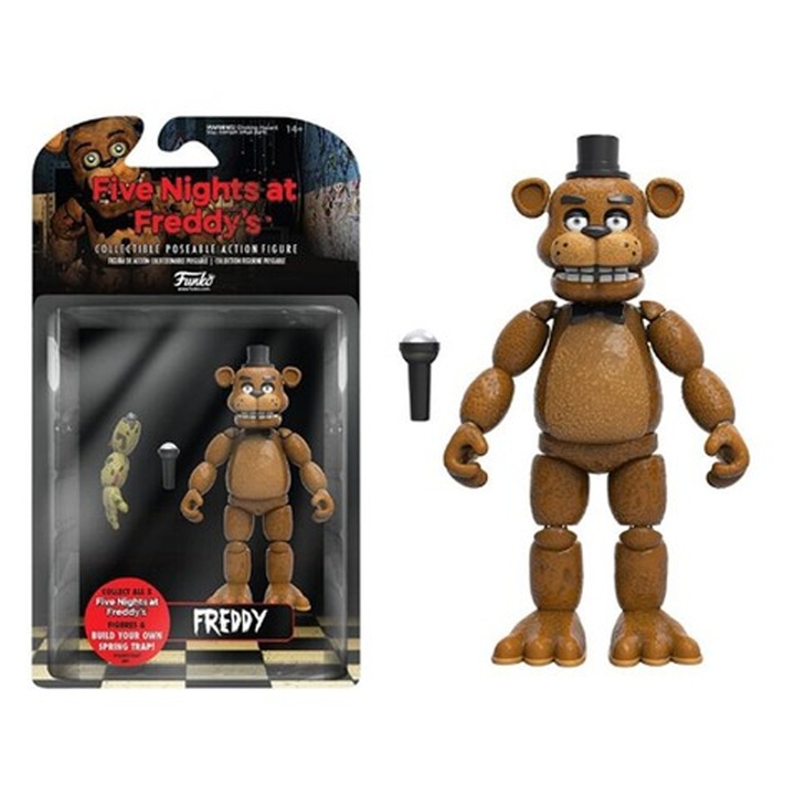 Figurină Five Nights at Freddy's, Feredi, 15x22x5cm, PVC, decorativ