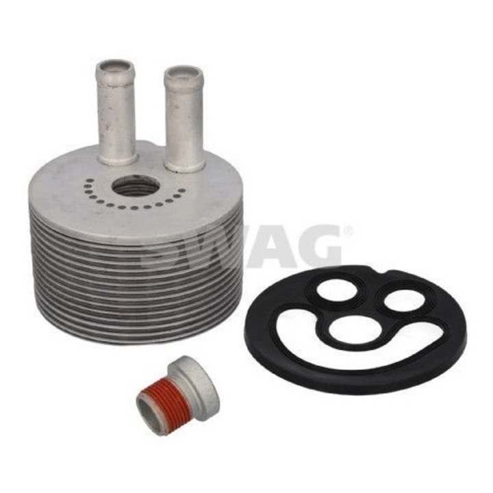 Radiator ulei motor SWAG 33 11 2099, pentru Renault 2.2-2.5 dCi, 1997-2010