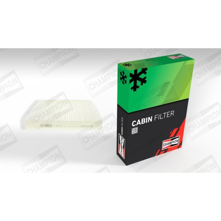 Champion CCF0116 utastérszűrő, Mazda 6 Sedan, 6 Hatchback, 6 Station Wagon, 6 Kombi, 2002-2024