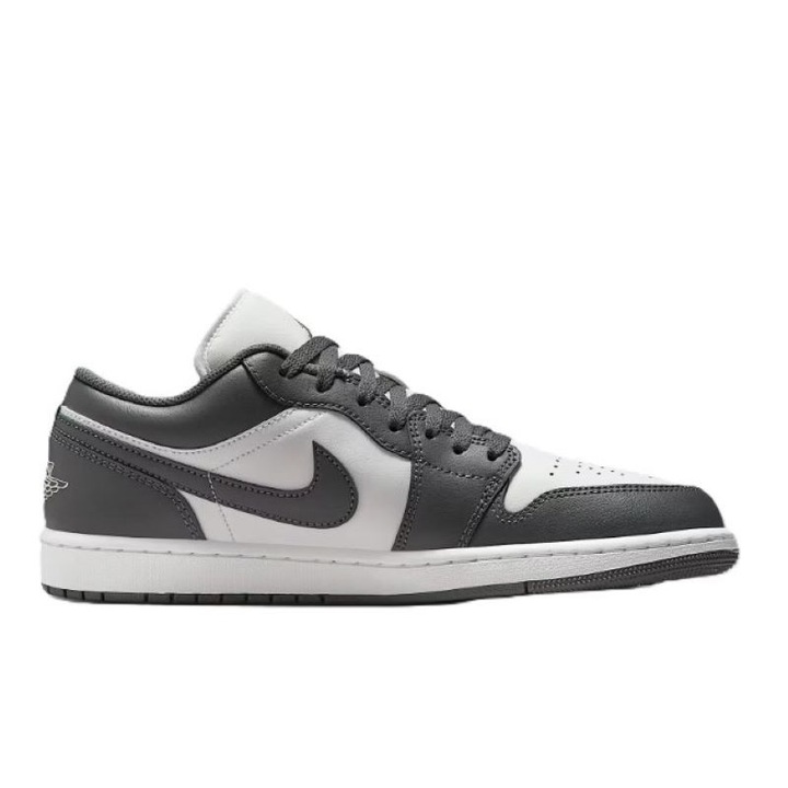Pantofi sport Nike pentru Barbati, air jordan 1 low, 553558-044, 40 5 EU, Gri