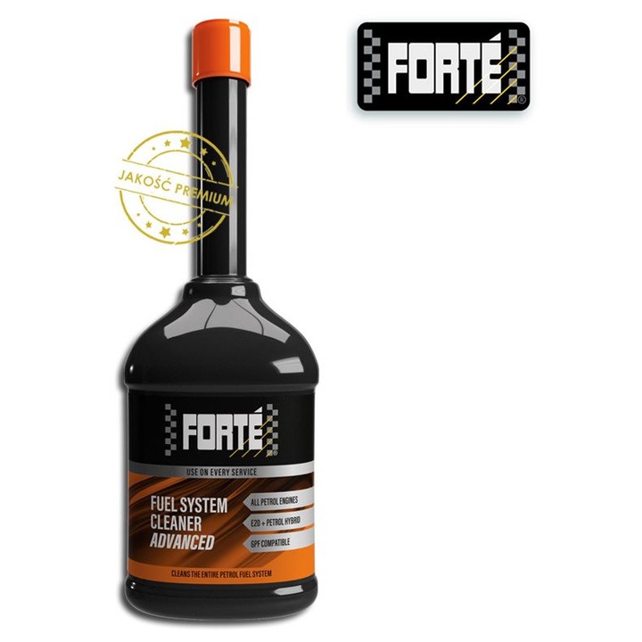 Üzemanyagrendszer tisztító oldat FORTE J42011 400ml, benzinmotorokhoz