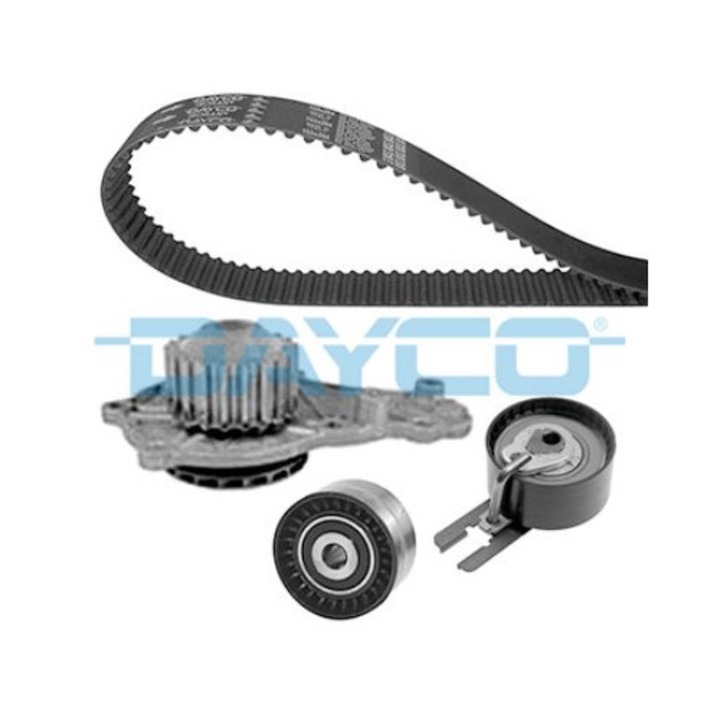 DAYCO KTBWP3230 vezérműszíj készlet, PSA 1.4D motorokhoz, 2002-2008, kompatibilis SUZUKI és CITROEN modellekkel