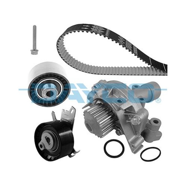 Kit de distributie Dayco KTBWP5910 pentru motoare PSA 2.0, 2004-2016, precizie, durabilitate