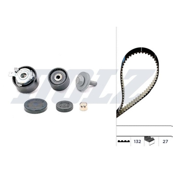 Комплект ангренажен ремък DOLZ SKD046 за Renault 1.6, 1998-