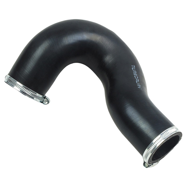 Furtun aer intercooler, Turborury, Audi A8 D3, 4E0145738D 4E0 145 738 D, Negru