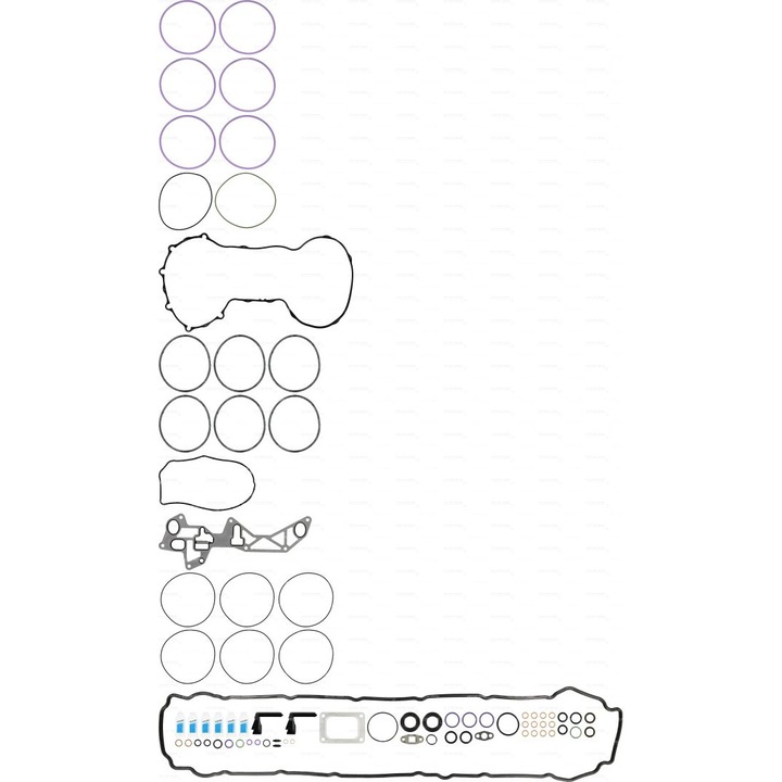 Tömítéskészlet motorblokkhoz Volvo D16C, 08-10796-01, 2003-2020