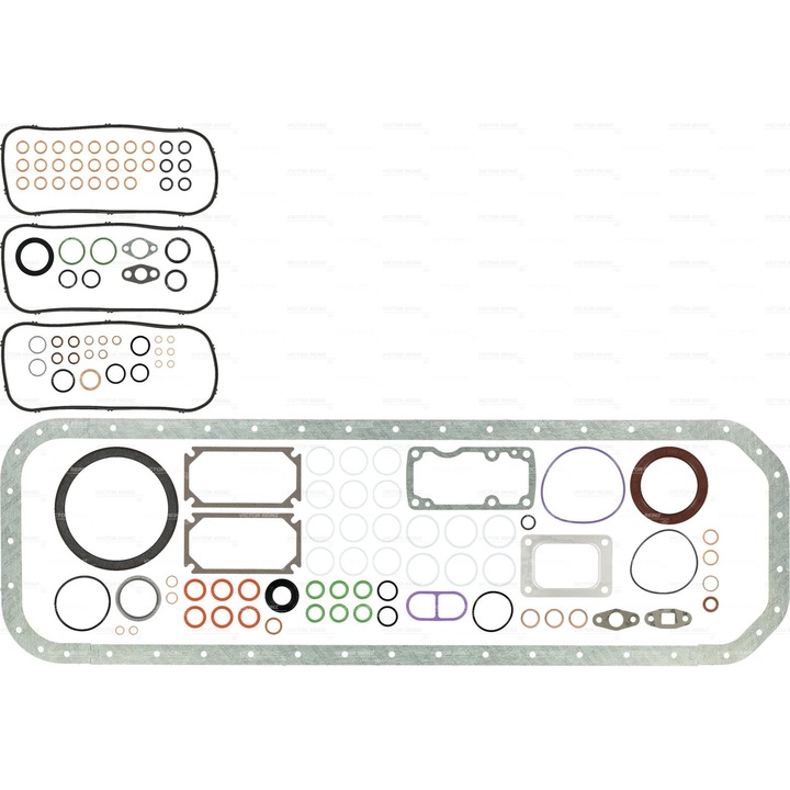Tömítéskészlet VOLVO F12/B12/NL motorblokkhoz, 1987-2006, 08-24875-04