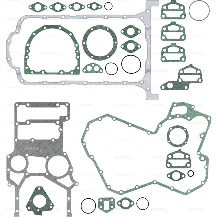 Tömítéskészlet, motortömb, VICTOR REINZ, 08-41463-01, VOLVO D4A140, 1996-2000
