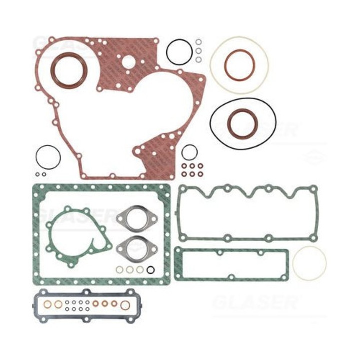 Set piese de schimb tractoare GLASER D3L2009, 3 cilindri, fara garnitura, multicolor