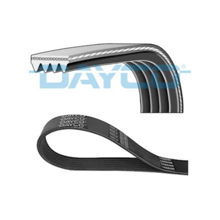Dayco 4PK711EE bordás ékszíj, kompatibilis Volkswagen, Ford, 2000-2016