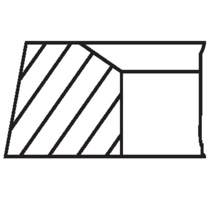 Dugattyúgyűrű, Mahle, MERCEDES 2.5/2/3 2.2CDI