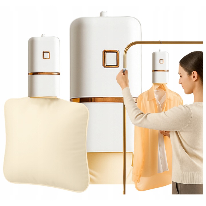 Мини преносима електрическа сушилня за дрехи с торба, 220V, 360° циркулация на въздуха, Xuping