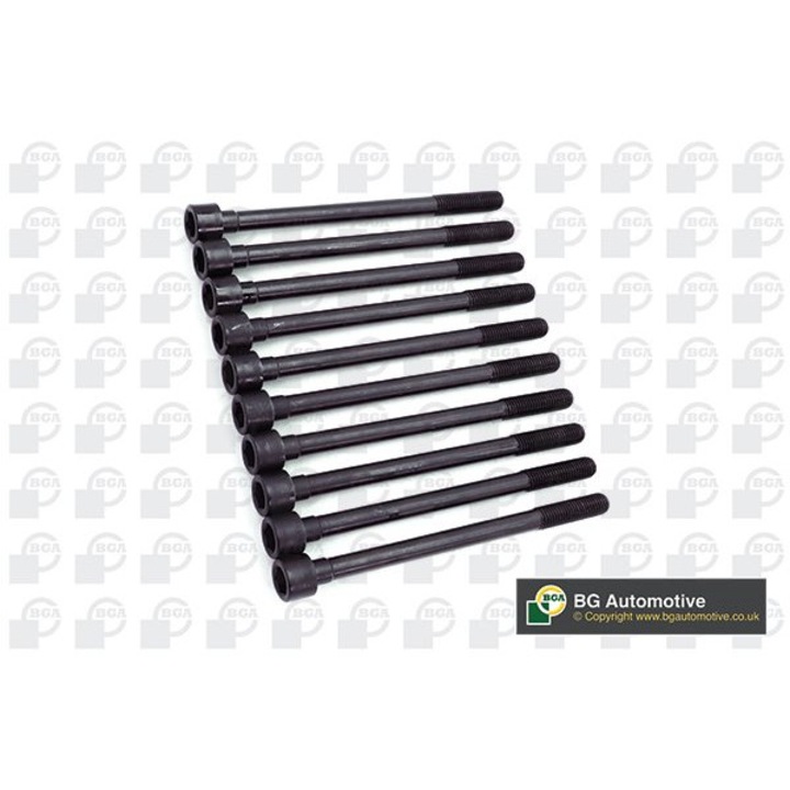 Болтове за цилиндрова глава BGA BK6381 за Nissan 1.0-1.3, 1982-2003, комплект от 3 приложения