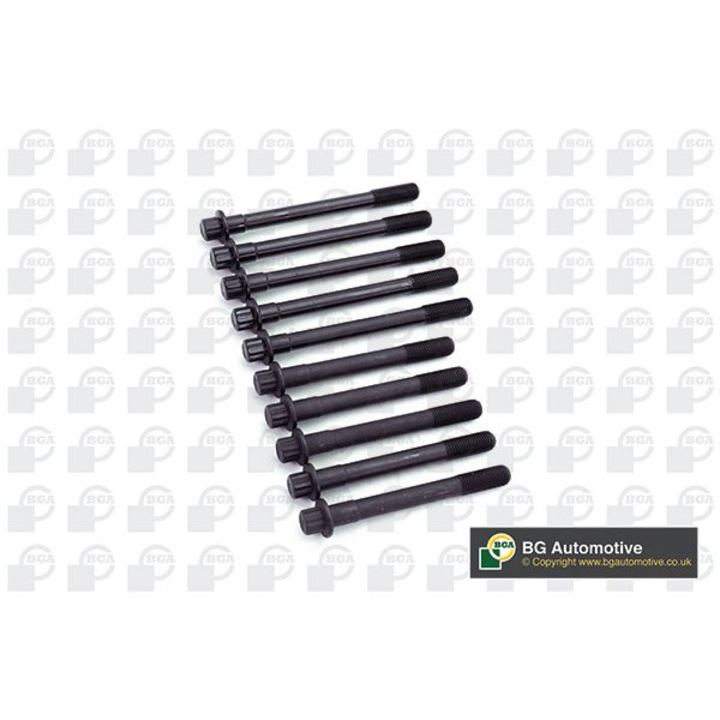 Комплект болтове за глава на цилиндър BGA BK5333, за Toyota 1.6, 1983-2011, здрава конструкция, прецизен монтаж