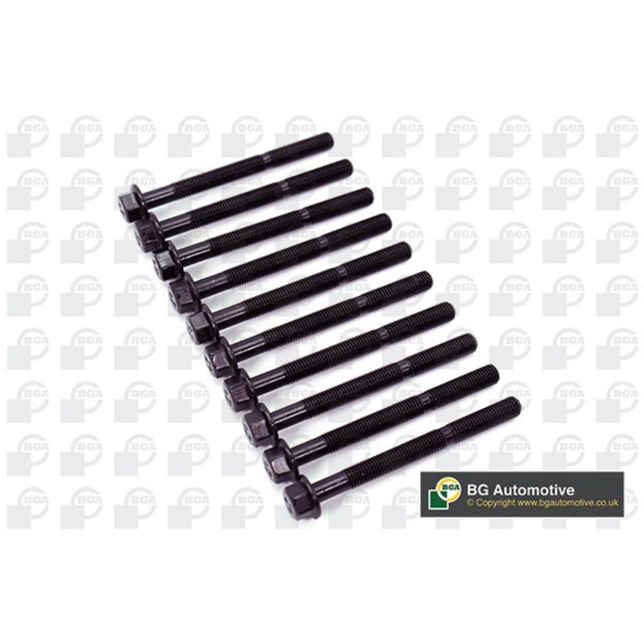 Болтове за цилиндрова глава BGA BK6327 за Ford T 0.9-1.2, стомана, устойчиви на корозия