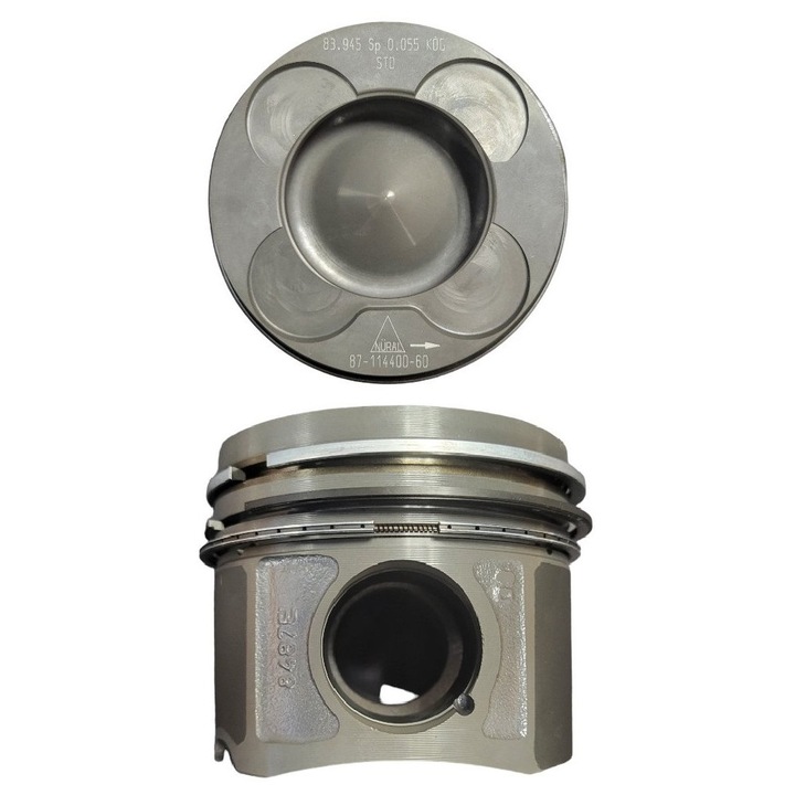 Dugattyú, Goetze, BMW 2.0-3.0D STD-hez, 8711440060, 2005-2013, hőálló, széleskörű kompatibilitás