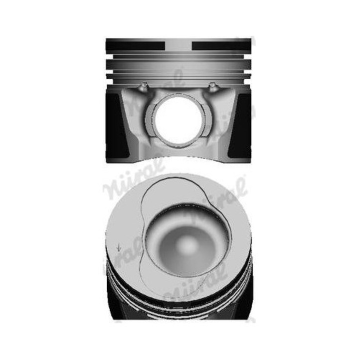 Piston auto Goetze 8750150740 Volkswagen LT 28-35 II Busz, LT 28-46 II Dobozos, LT 28-46 II Platós/Alvázas, 1999-2006