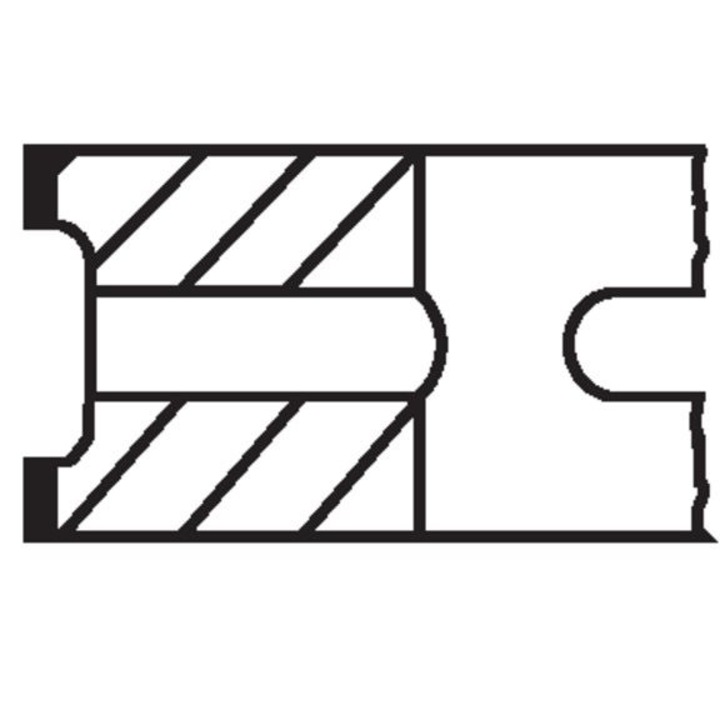 Dugattyúgyűrűk, Mahle, LEYLAND 2.4/2.4-hez