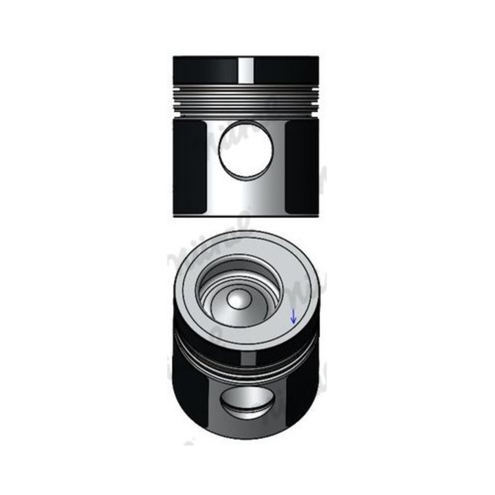 Goetze 8774000710 automata dugattyú, Mercedes OM364-366A-hoz, 0.50, 1970-1998