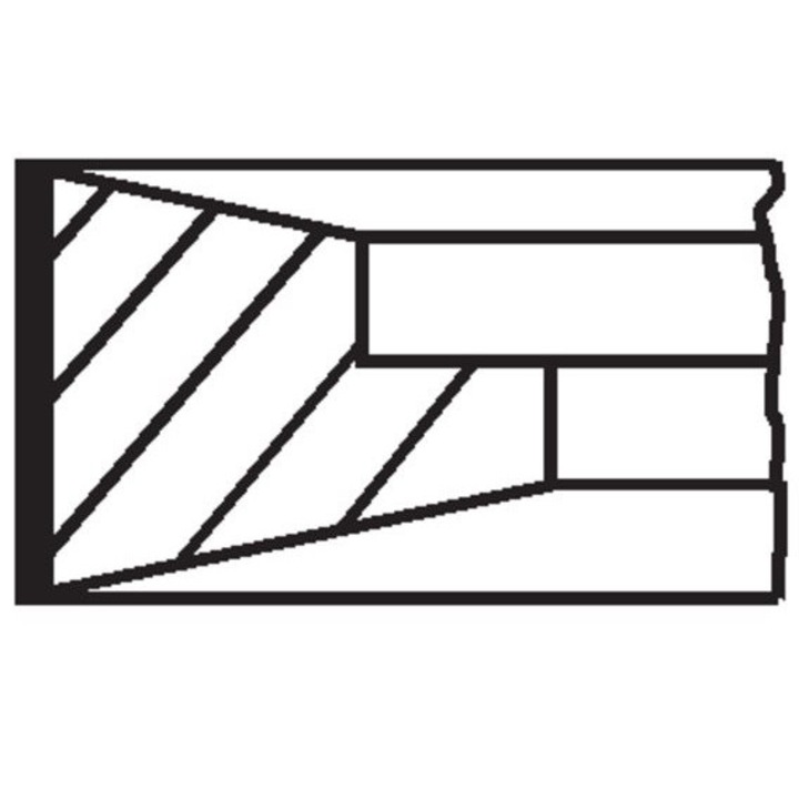 Dugattyúgyűrűk, Mahle, Mercedes 3.5-höz