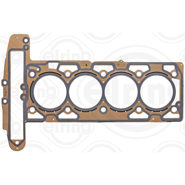 Hengerfejtömítés készlet, ELRING, 4 henger, Chevrolet 2.4, 10-