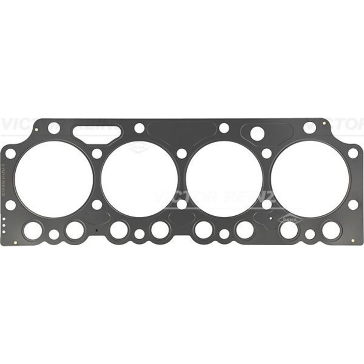 Hengerfejtömítés készlet, REINZ TCD2013L042V, 4 henger, 3 lyuk, 1.63mm