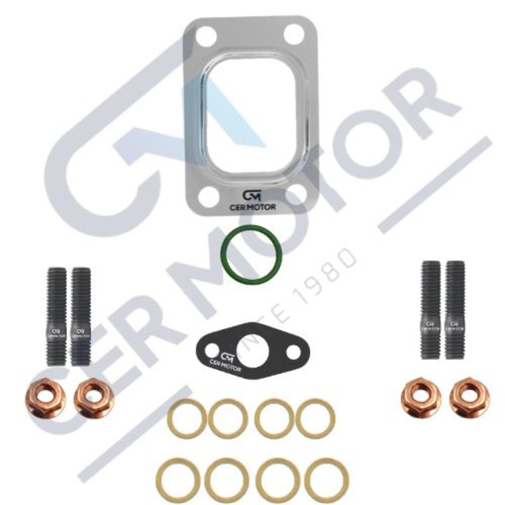 Set garnituri turbocompresor, CER A9079B, pentru SAAB 2.0-2.3T, 1998-2009, rezistent la temperaturi ridicate