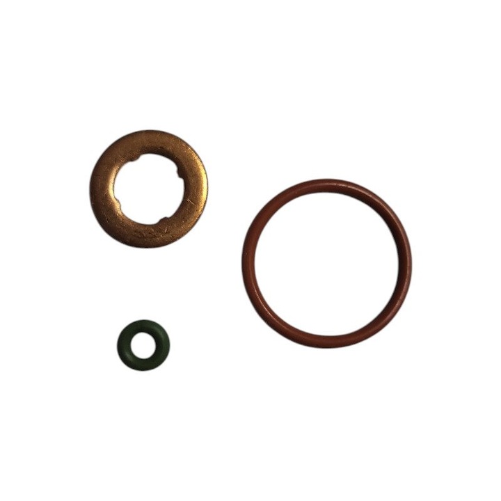 Injektor tömítés készlet KRAJOWE 7.7x13.1x1.5mm, o-gyűrűk, VW 2.0-3.0TDI 02- modellekhez