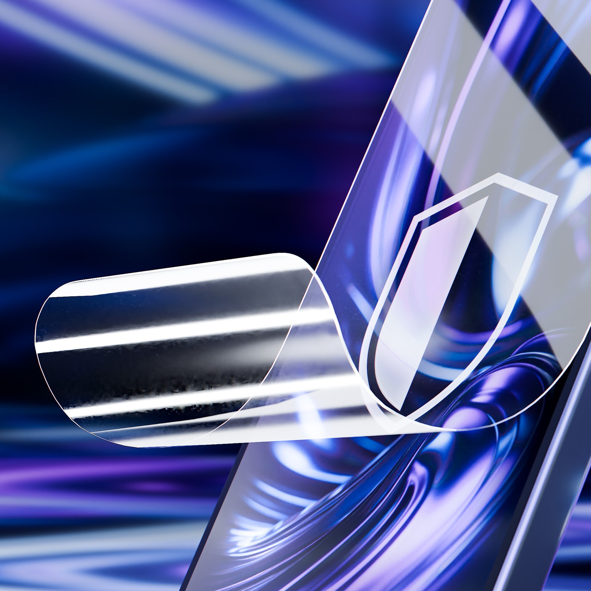 Set 2x folii protectie, Sticla Hibrida 3mk HARDY Fusion pentru Motorola Moto G57 Power, Rezistenta La Impact, Transparent, 0.3mm