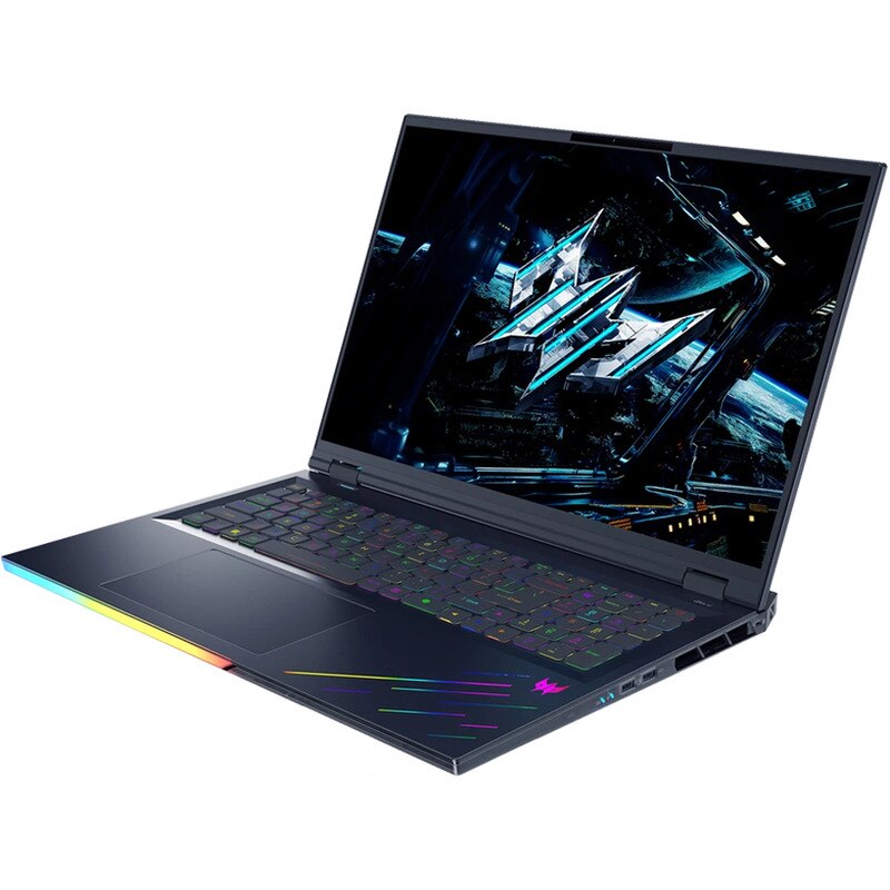 Laptop Gaming Acer Predator Helios 18 AI, Intel Core Ultra 9 275HX, 128GB RAM, SSD 2x1TB + 2TB, nVidia GeForce RTX 5080 16GB, 16 inch, Negru