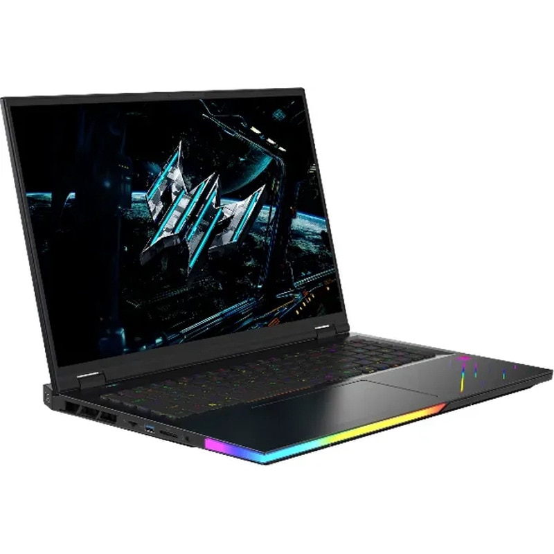 Laptop Gaming Acer Predator Helios 18 AI, Intel Core Ultra 9 275HX, 128GB RAM, SSD 2x1TB + 2TB, nVidia GeForce RTX 5080 16GB, 16 inch, Negru