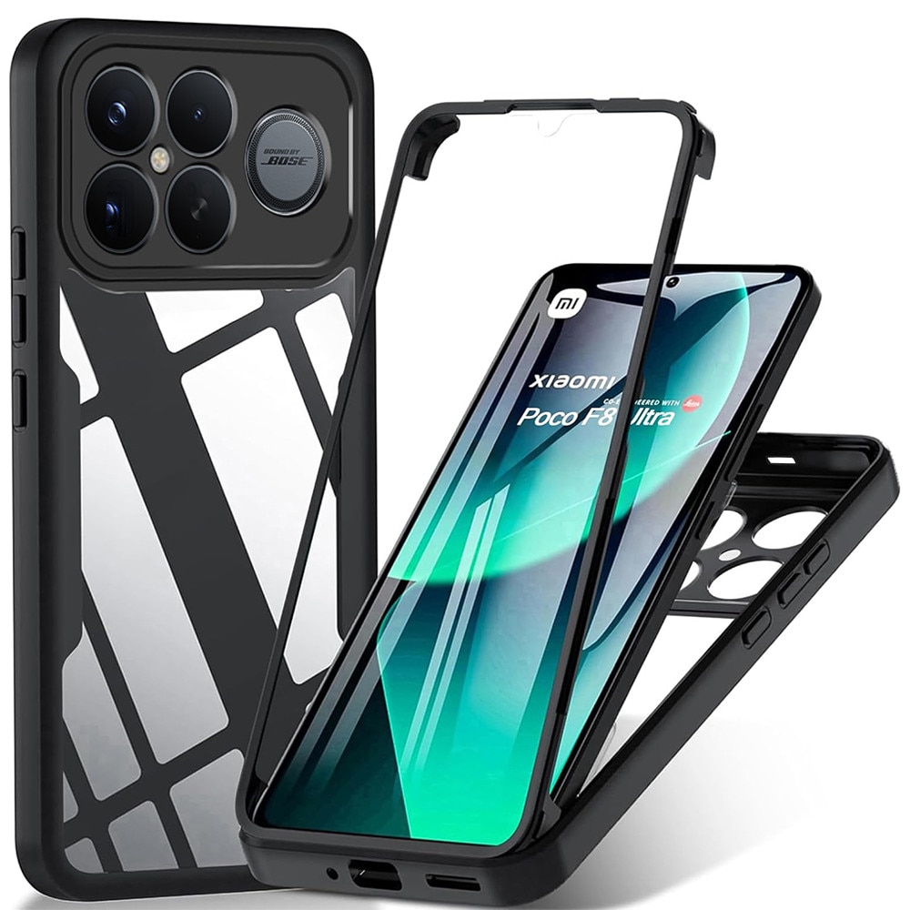 Husa pentru Xiaomi Poco F8 Ultra + Folie - Techsuit ColorVerse 360 Series - Black