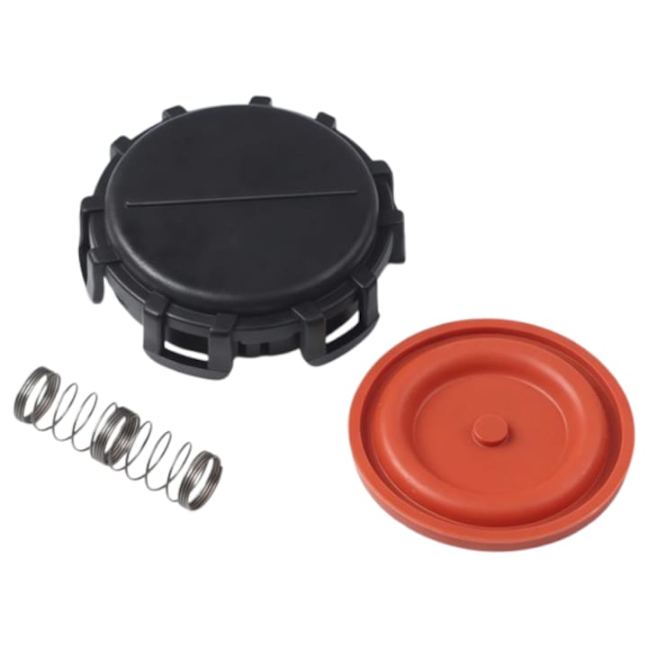 Kit de reparație Ventoo®, supapă capac PCV cu membrană (diafragmă) pentru motor diesel 1.6 HDi / TDCi, compatibil cu Citroën, Peugeot, Fiat, Mini, Ford și Volvo
