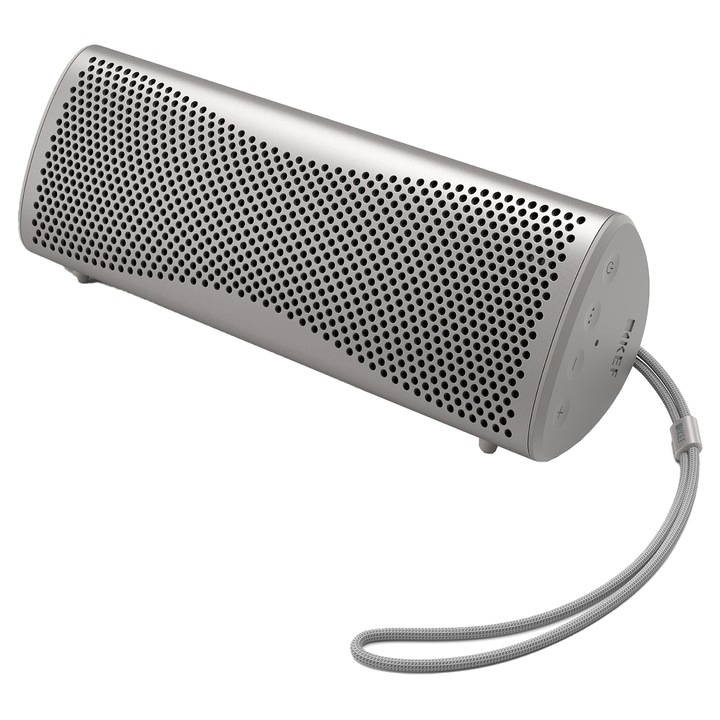 Boxa portabila Kef MUO, Bluetooth 5.4, 24h, IP67, Silver Dusk