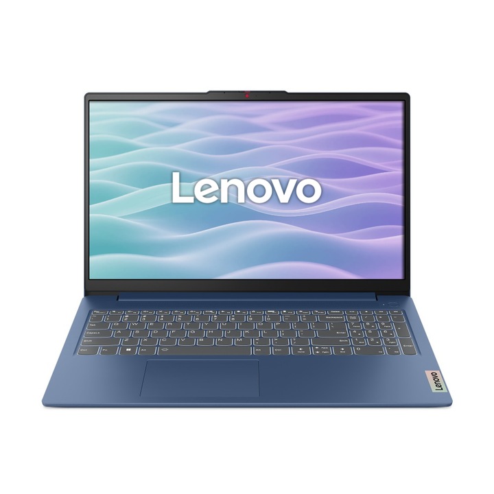 Lenovo IdeaPad Slim Laptop, AMD Ryzen 7 5825U, 16GB DDR4 Memória, 256GB SSD, 15.6 FullHD, Kék, Magyar billentyűzet, Böngésző, Vírusirtó, Windows 11 Pro