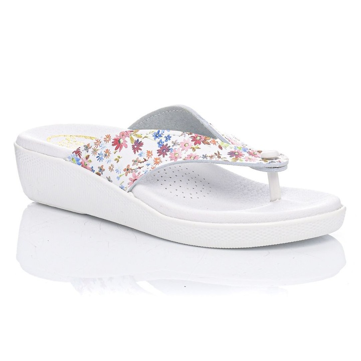 Slapi anatomici dama Sunshine 075A, multicolor