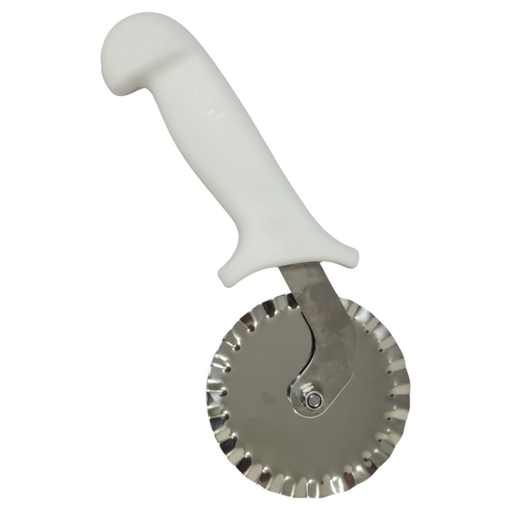 Cutit ondulat tip rola, G Golden Case, lama 96mm, Alb