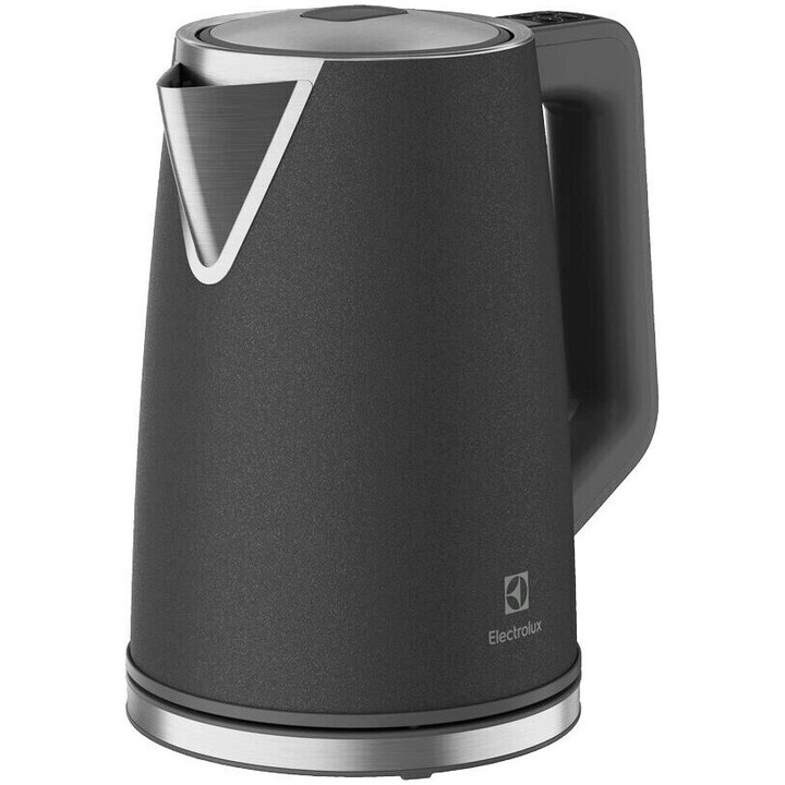 Electrolux Create 5 E5K1-6AN vízforraló, 2400 W, 1,7 l, előre beállítható hőmérséklet 40° és 100 °C között, Rozsdamentes acél/antracit
