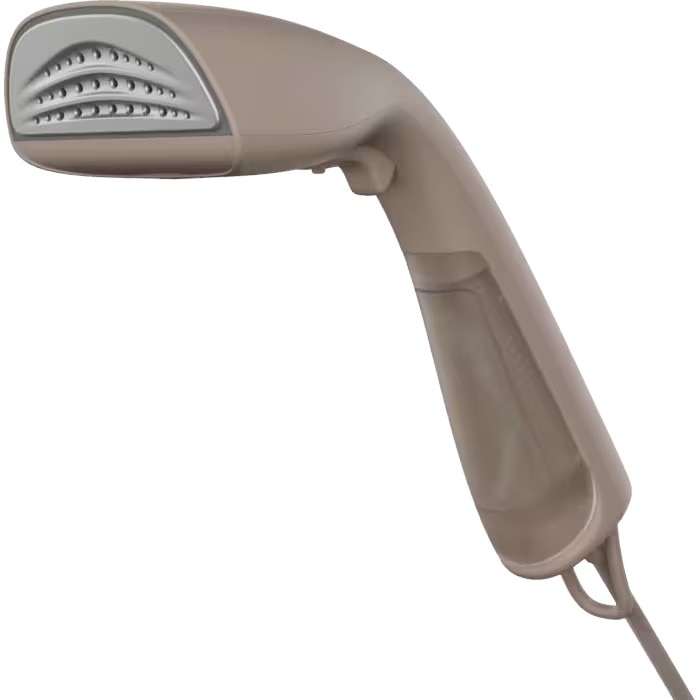 Aparat de calcat vertical cu abur Electrolux E7HS2-8WB, 1600W, jet de abur 28gr/min, rezervor detasabil 100 ml, cablu 3 m, talpa ceramică Glissium, husa, Beige