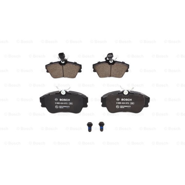 Fékbetét készlet, tárcsafék BOSCH 0 986 424 672