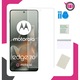 Матов калъф за MOTOROLA EDGE 70 5G черен кейс + защитно фолио за екран