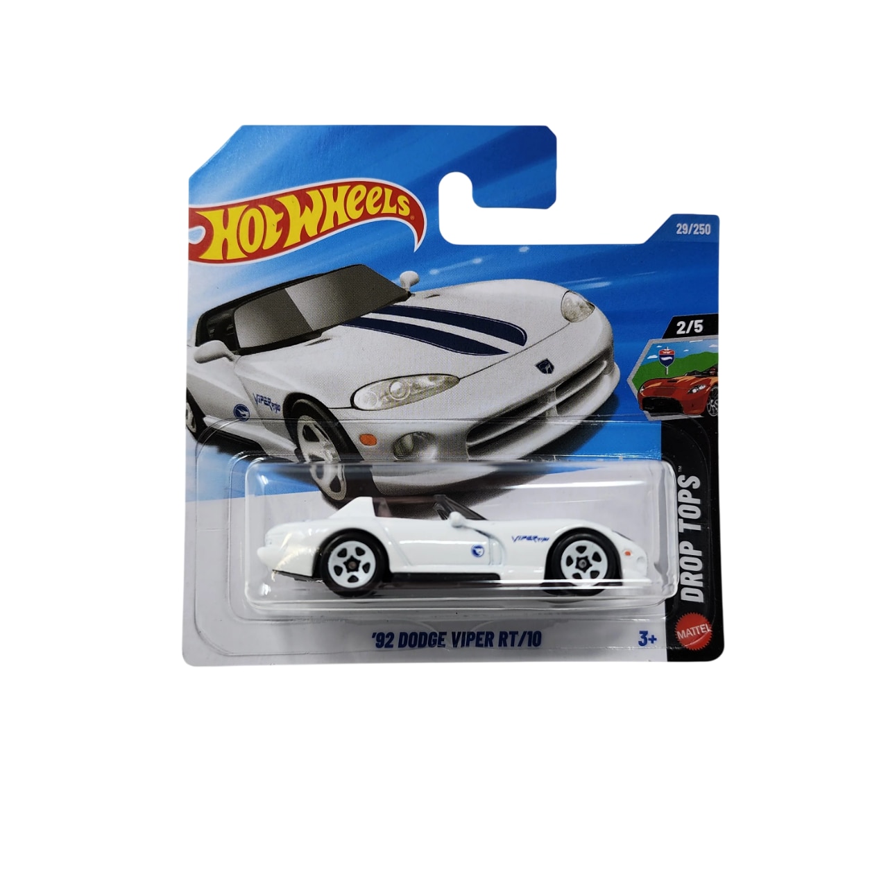 Masinuta Metalica Hot Wheels 92 Dodge Viper RT/10 Treasure Hunt