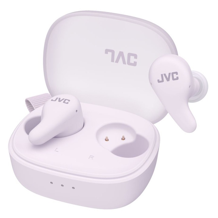 Casti wireless JVC HA-A23T, cu microfon, anulare zgomot, distanta 10m
