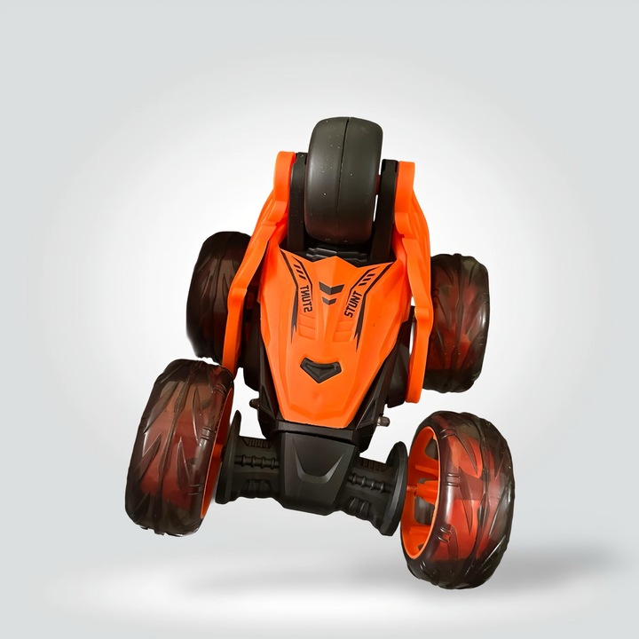 Masina RC 360° cu telecomanda 2.4GHz si lumini LED